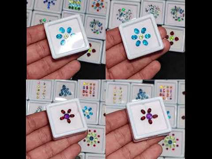 4 SETS Combo Neon Apatite, Peridot, Amethyst and Garnets Faceted Sets