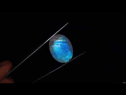 Faceted Rainbow Moonstone