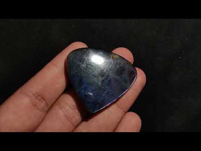 Purple Spectrolite Cabochon