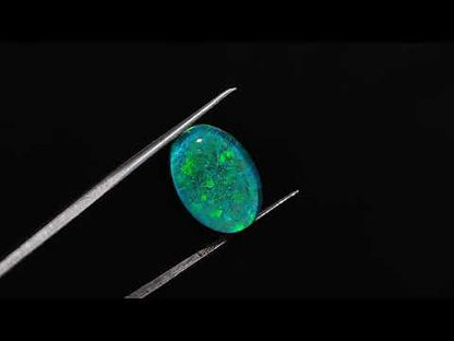 Monarch Opal Doublet Sterling Opal Cabochon